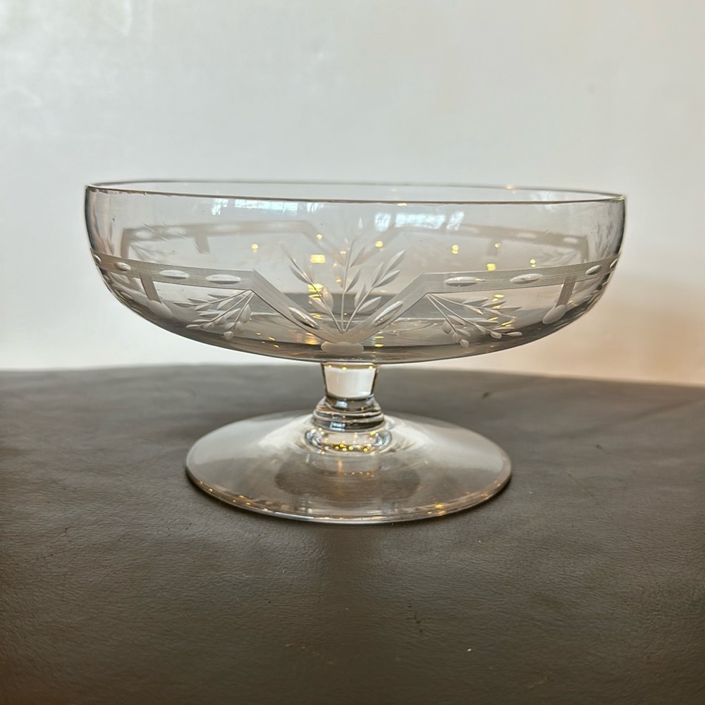 Vintage Crystal bowl.